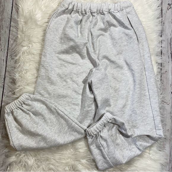 Adorable Grey Push Button sweat pants. - Picture 6 of 11